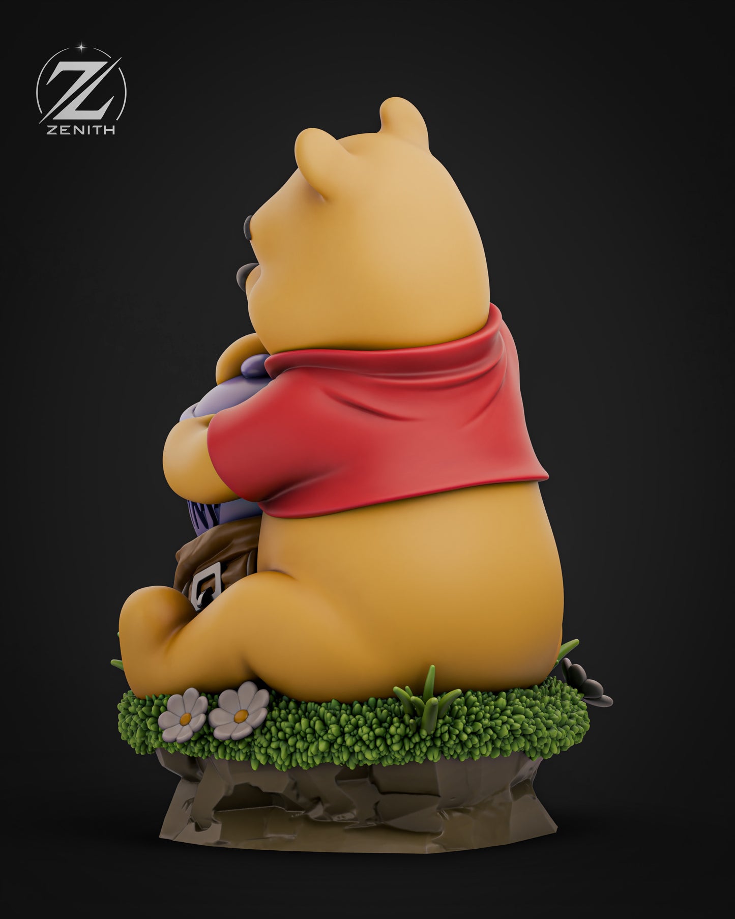 Winnie The Pooh Statue 3D-Printed Kit