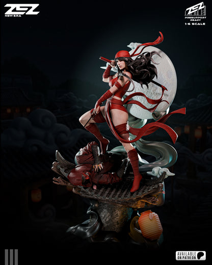 Elektra Statue 3D-Printed Kit