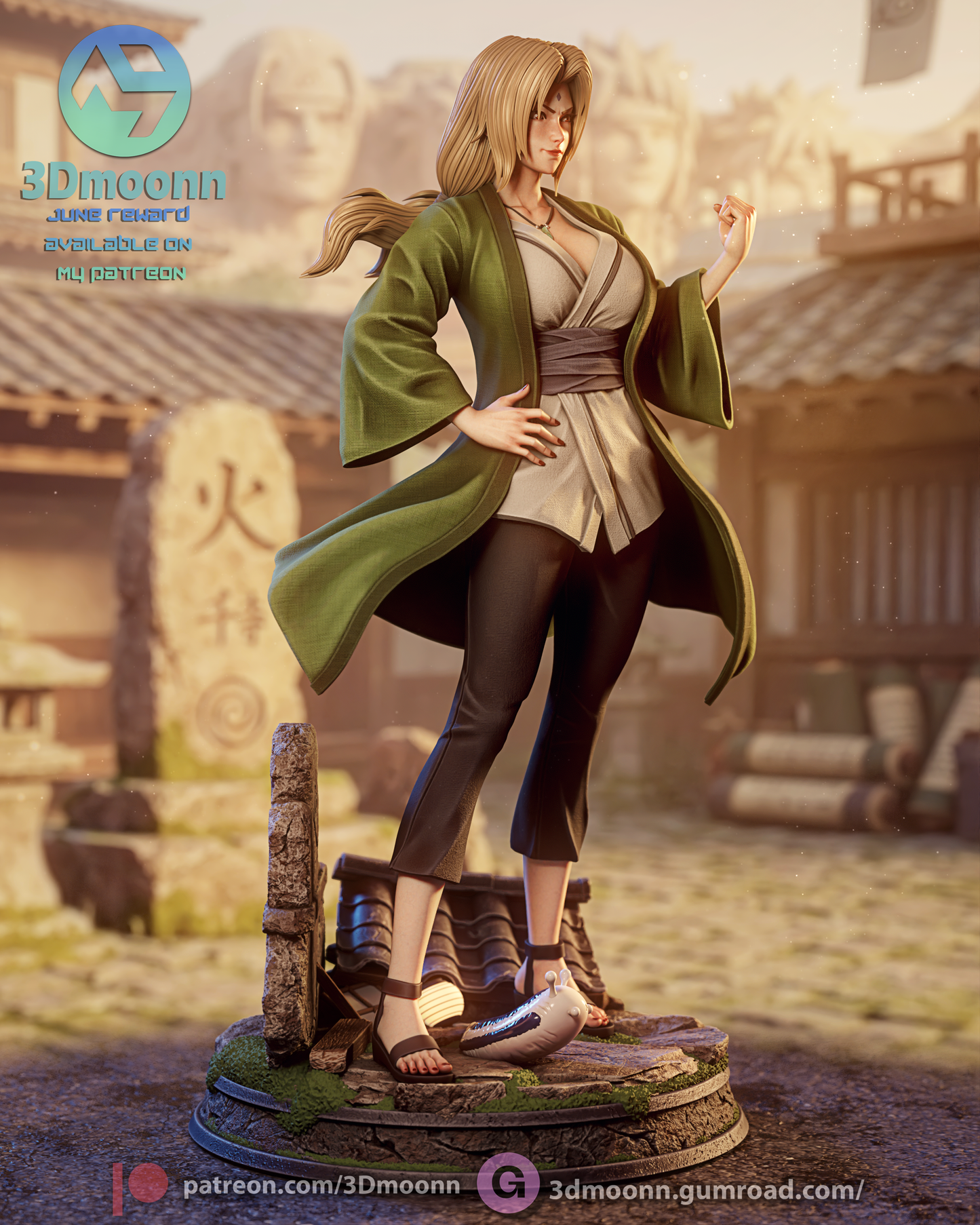 Tsunade Senju 3D-Printed Kit