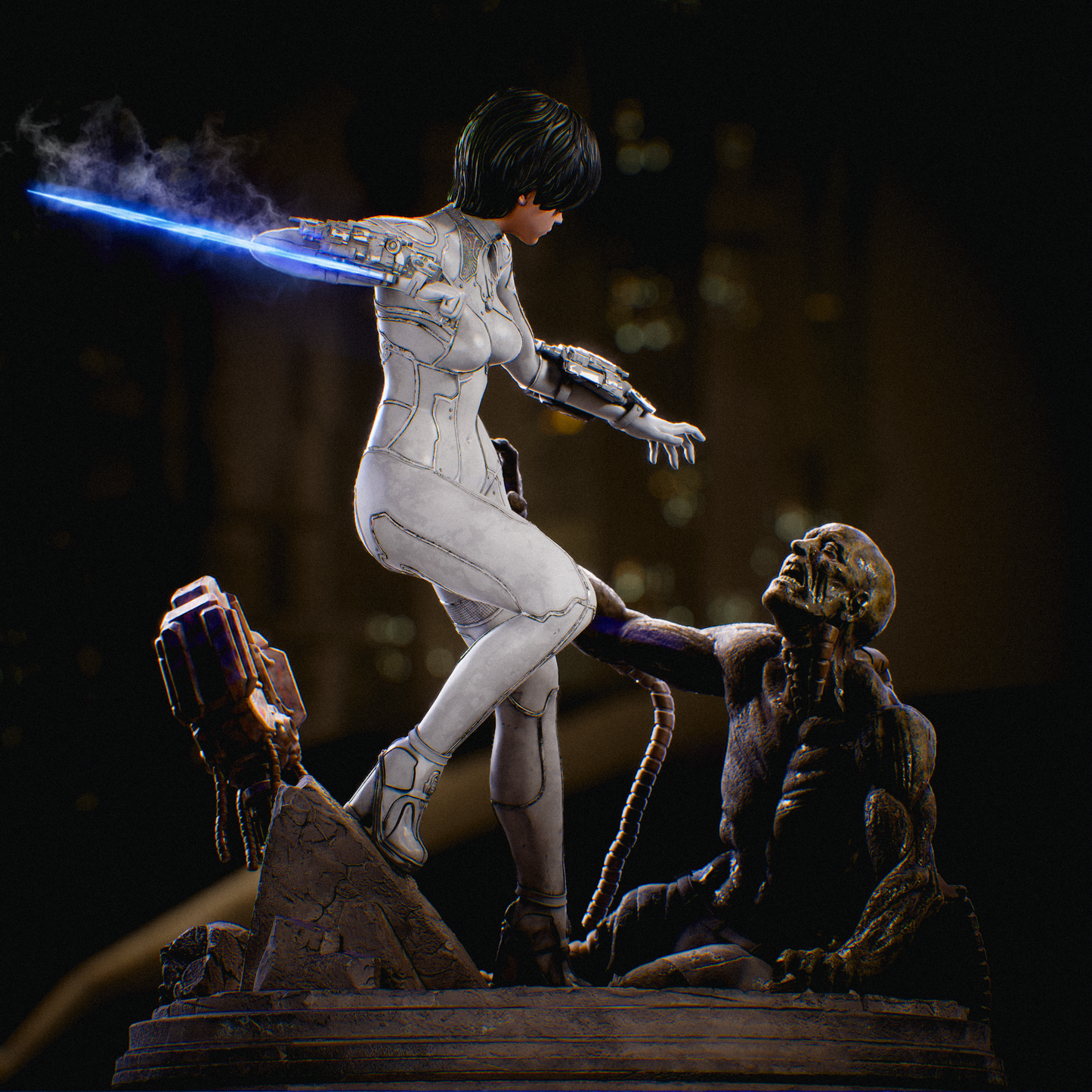 Evie Statue 3D-Printed Kit