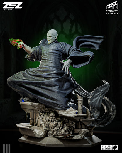 Voldemort Statue 3D-Printed Kit