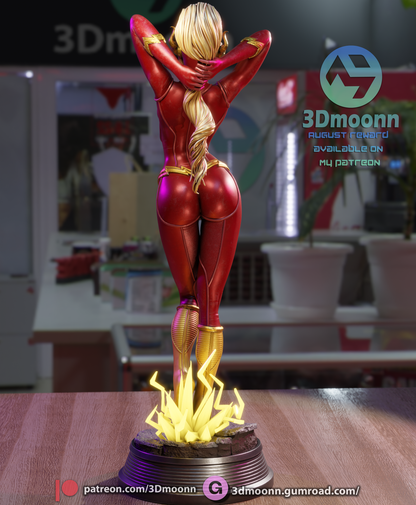 Lady Flash Statue