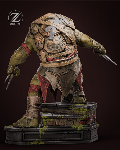 Raphael TMNT Statue 3D-Printed Kit