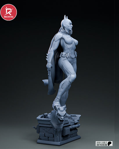 Batgirl Statue 3D-Printed Kit