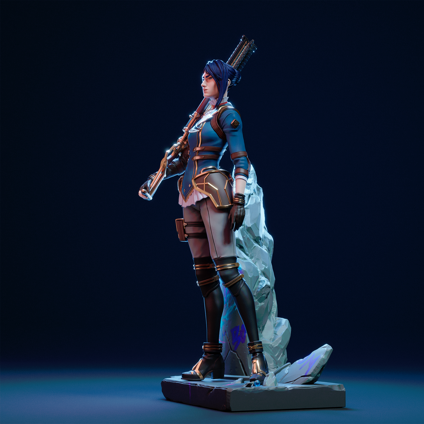 Caithlyn (LOL) Statue