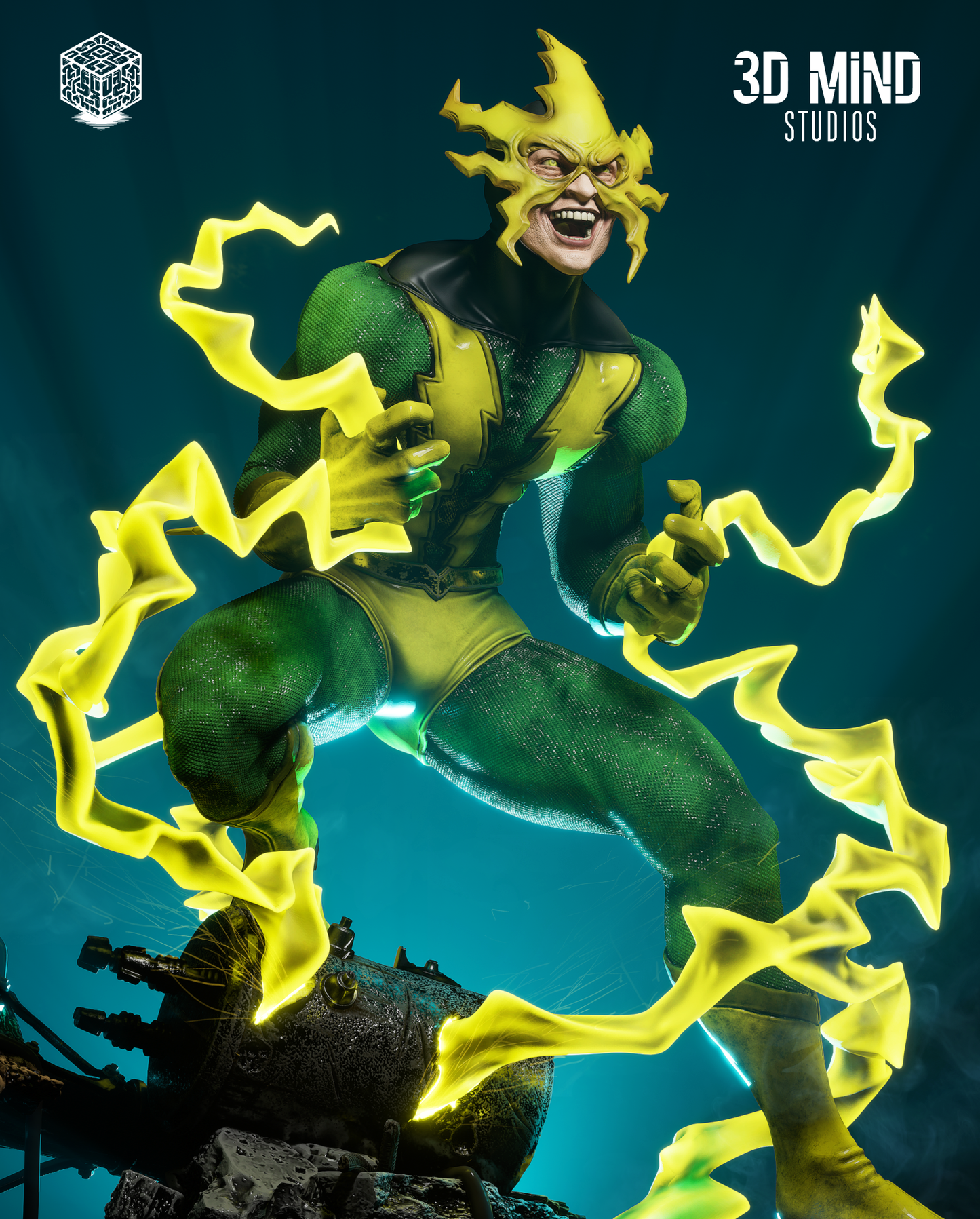 Electro Statue 3D-Printed Kit