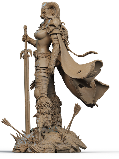 Warrior Of The North Statue 3D-Printed Kit