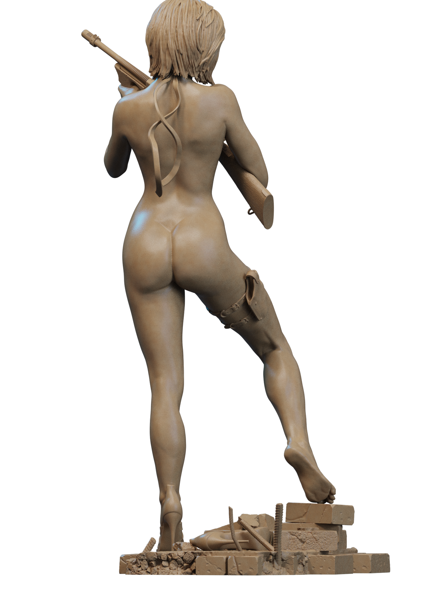 Ada Wong Statue 3D-Printed Kit