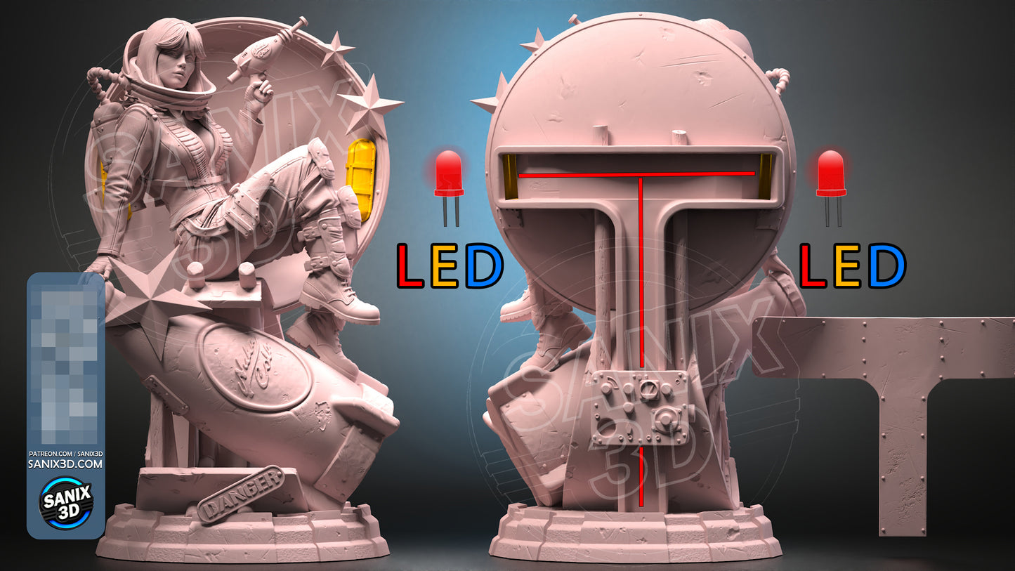 Lucy Statue 3D-Printed Kit