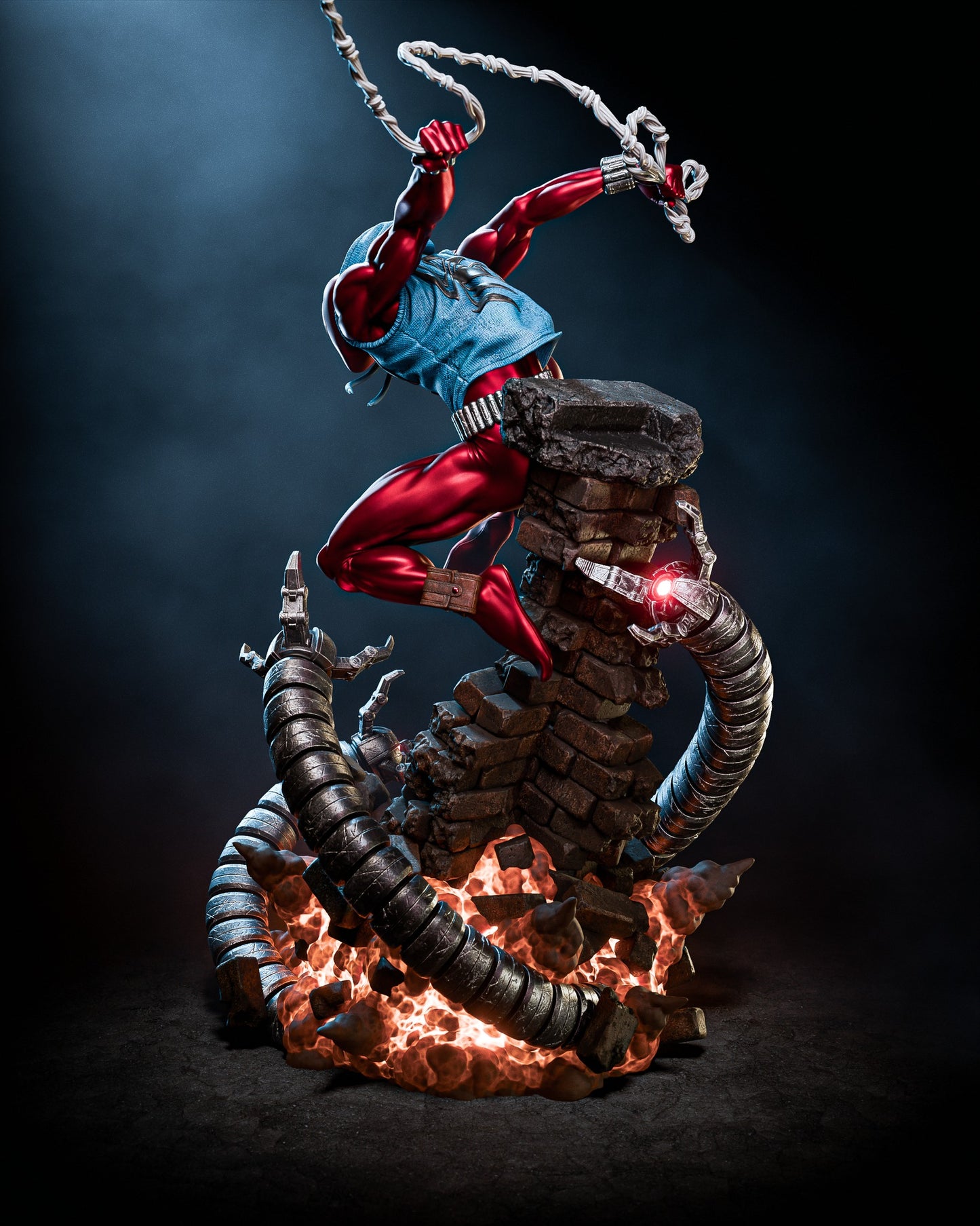 Scarlet Spider Statue
