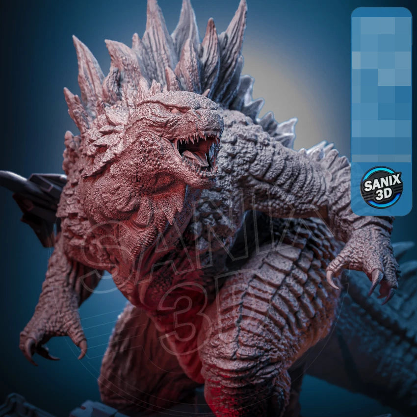 Godzilla Statue 3D-Printed Kit