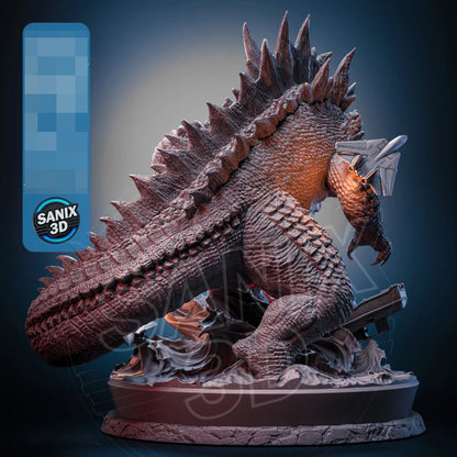 Godzilla Statue 3D-Printed Kit
