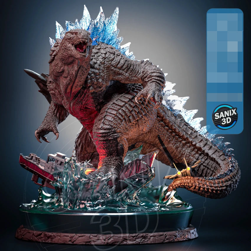 Godzilla Statue 3D-Printed Kit