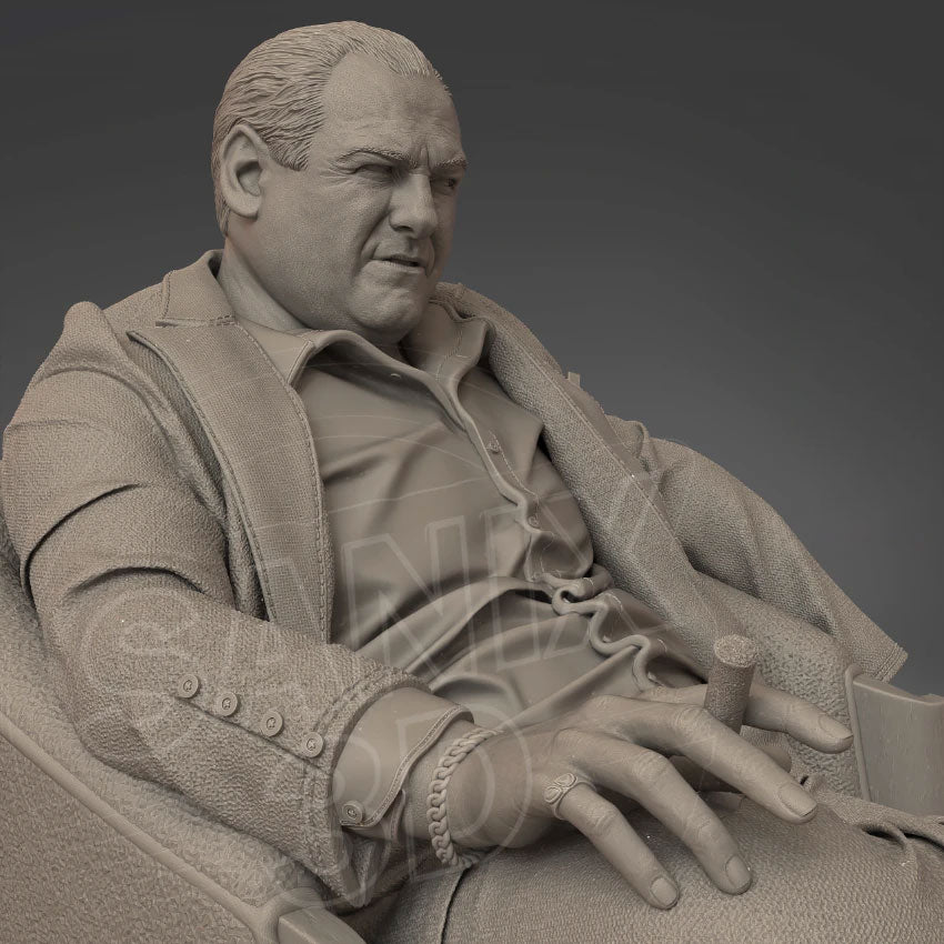 Tony Soprano Statue 3D-Printed Kit
