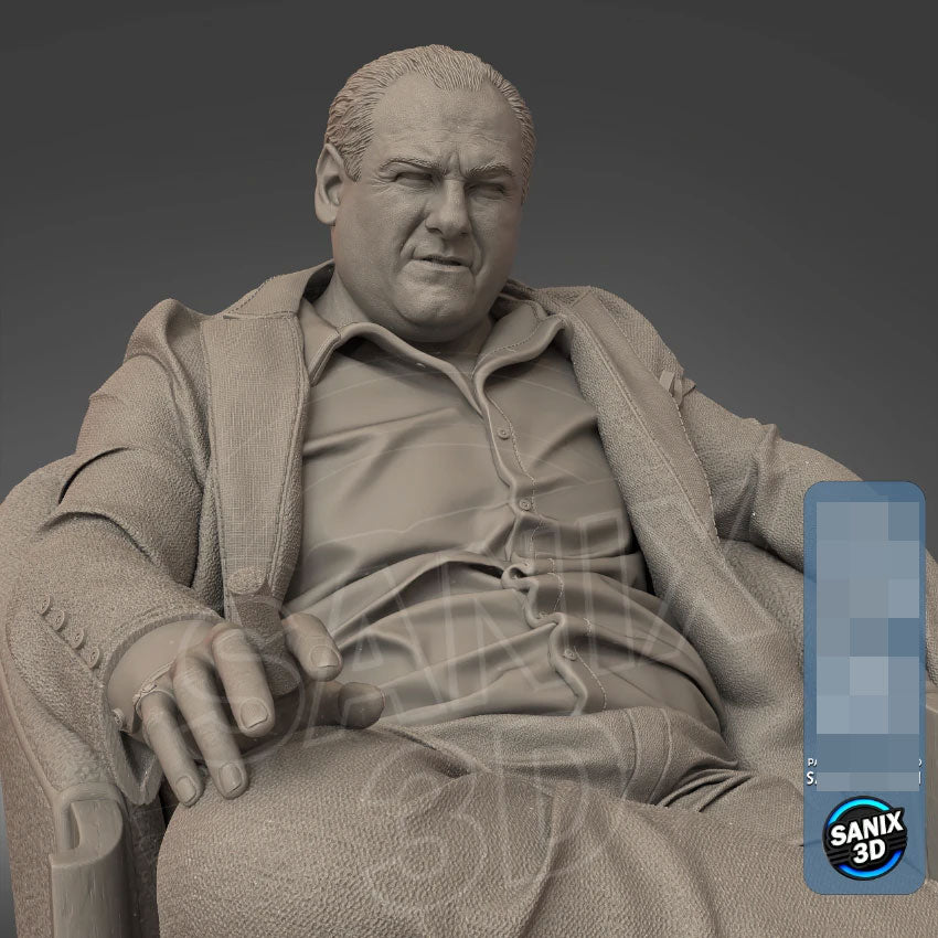 Tony Soprano Statue 3D-Printed Kit