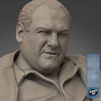 Tony Soprano Statue 3D-Printed Kit