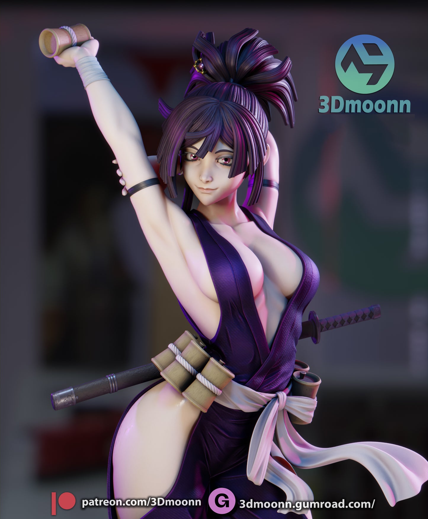Yuzuriha (Hell's Paradise) Statue