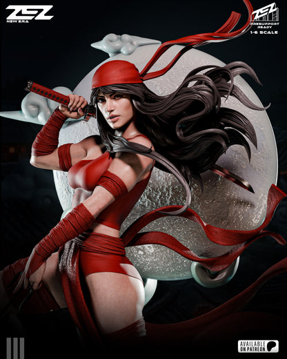 Elektra Statue 3D-Printed Kit
