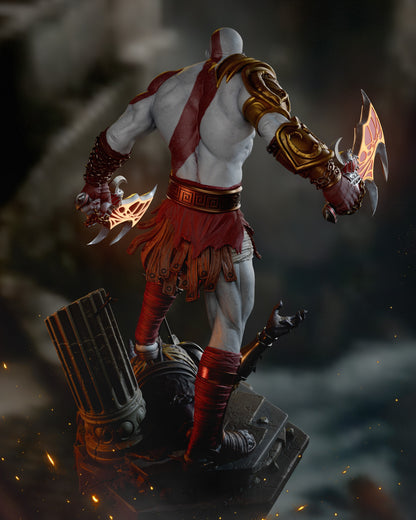 Kratos Statue 3D-Printed Kit