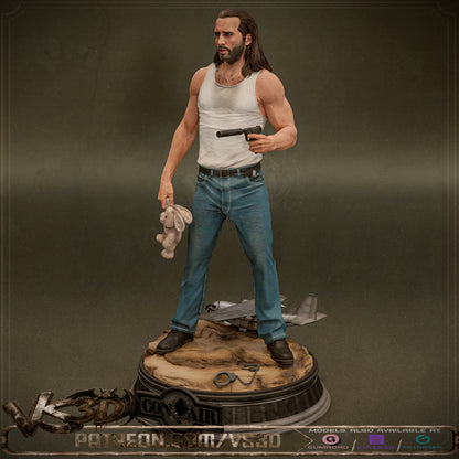Cameron Poe Con-Air Statue 3D-Printed Kit