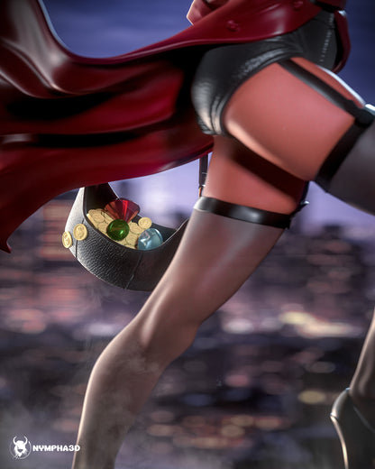 Carmen Sandiego Statue 3D-Printed Kit