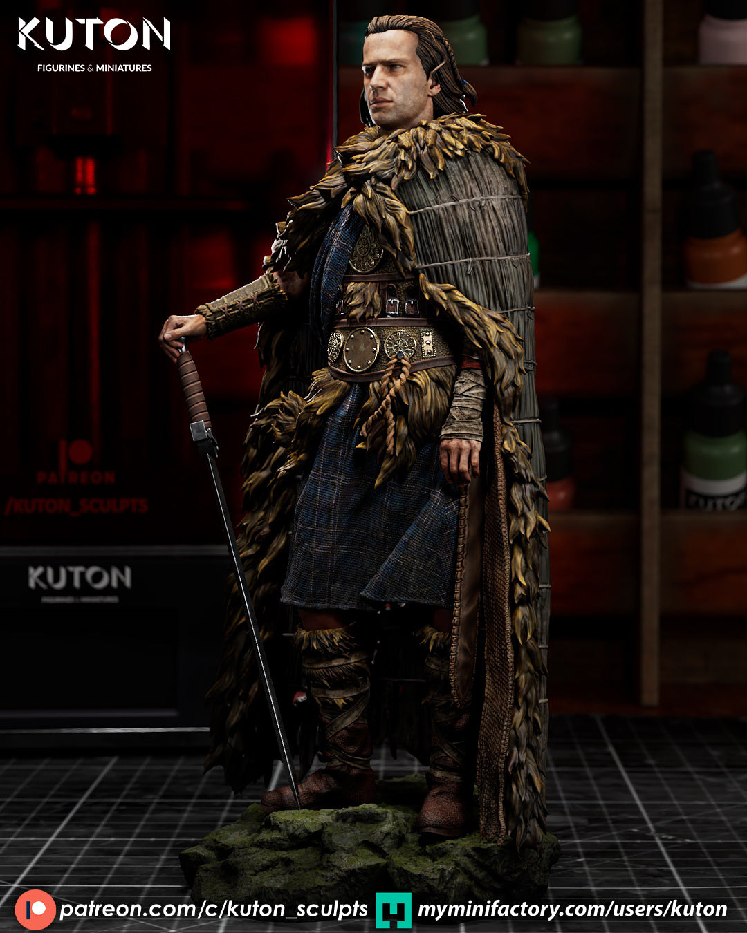 Connor MacLeod Statue