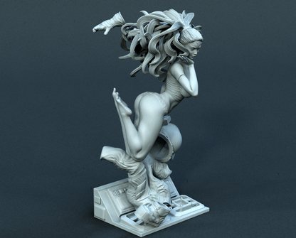Astronaut Pinup Statue 3D-Printed Kit