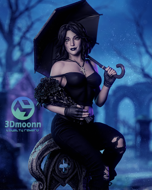 Death Sandman Statue 3D-Printed Kit