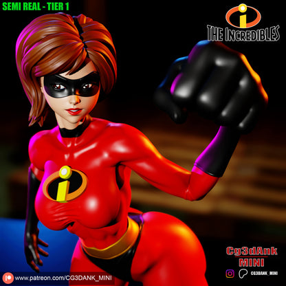 Elastigirl Statue