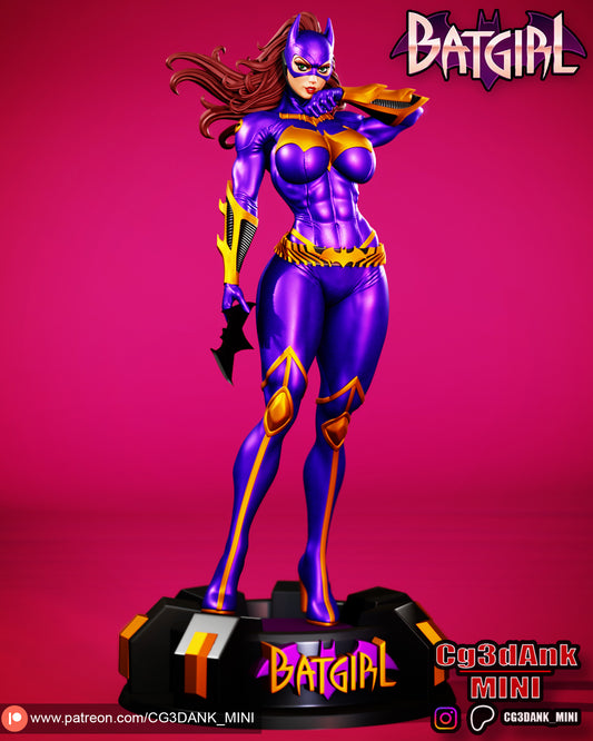 Batgirl Statue 3D-Printed Kit