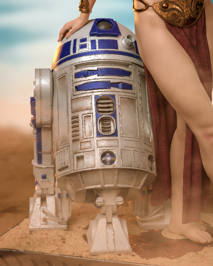 Princess Leia Statue 3D-Printed Kit