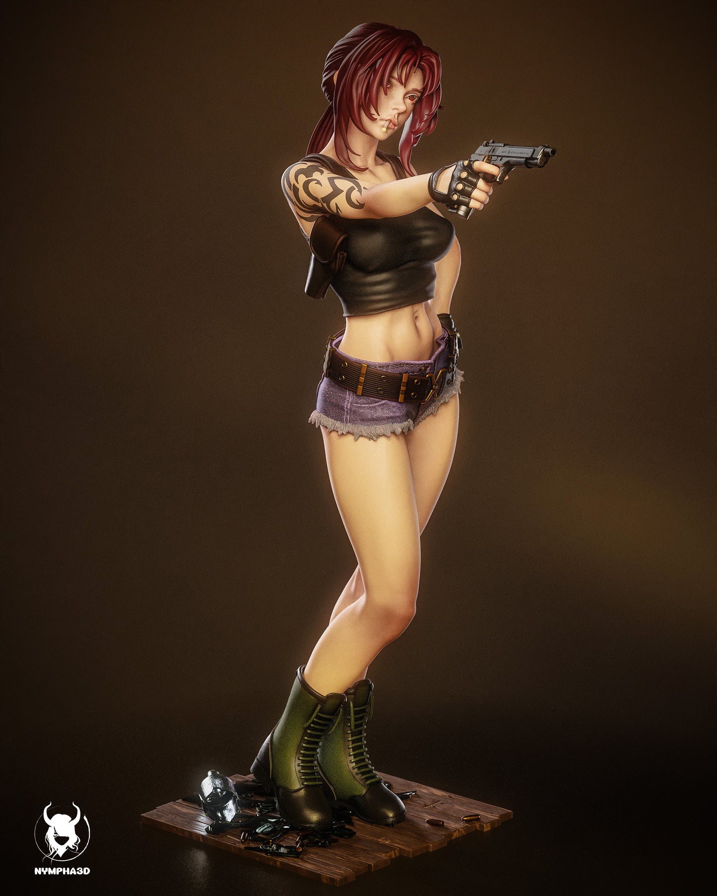 Revy Statue 3D-Printed Kit