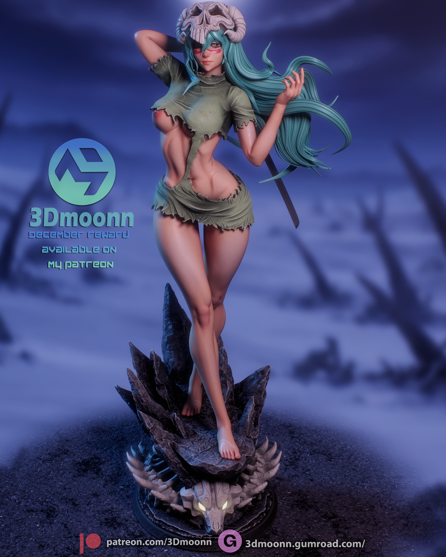 Nelliel Tu Statue