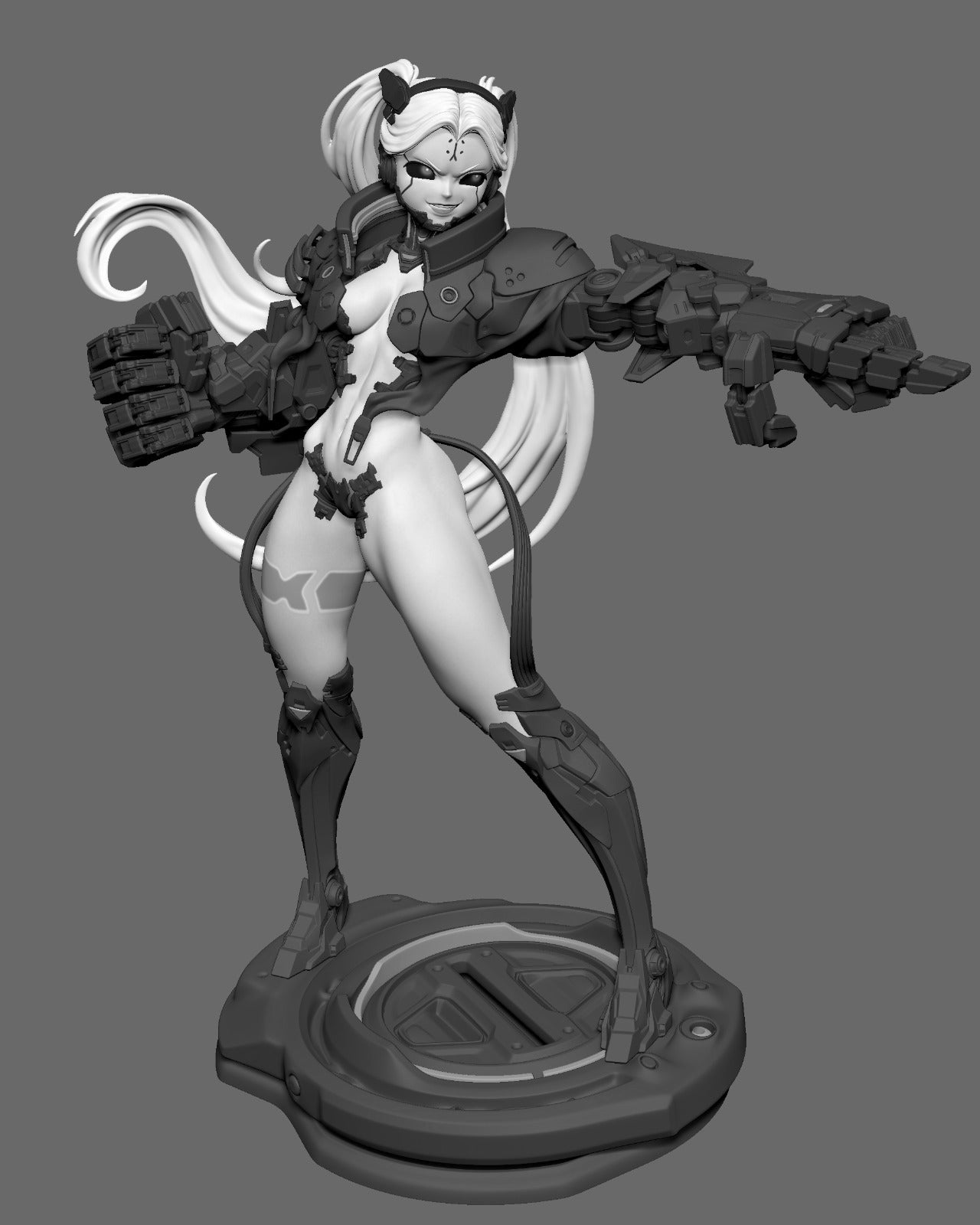 Rebecca Smasher Statue