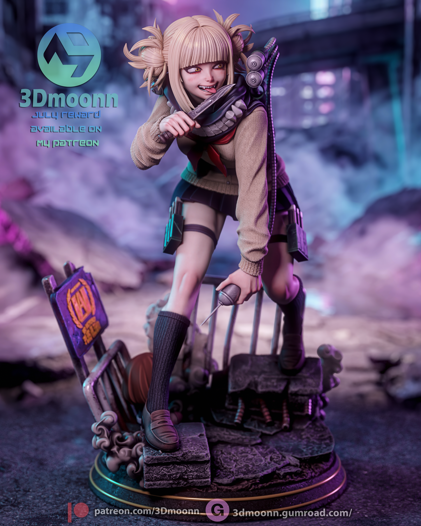 Himiko Toga 3D-Printed Kit