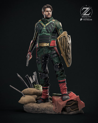 Soldier Boy Statue 3D-Printed Kit