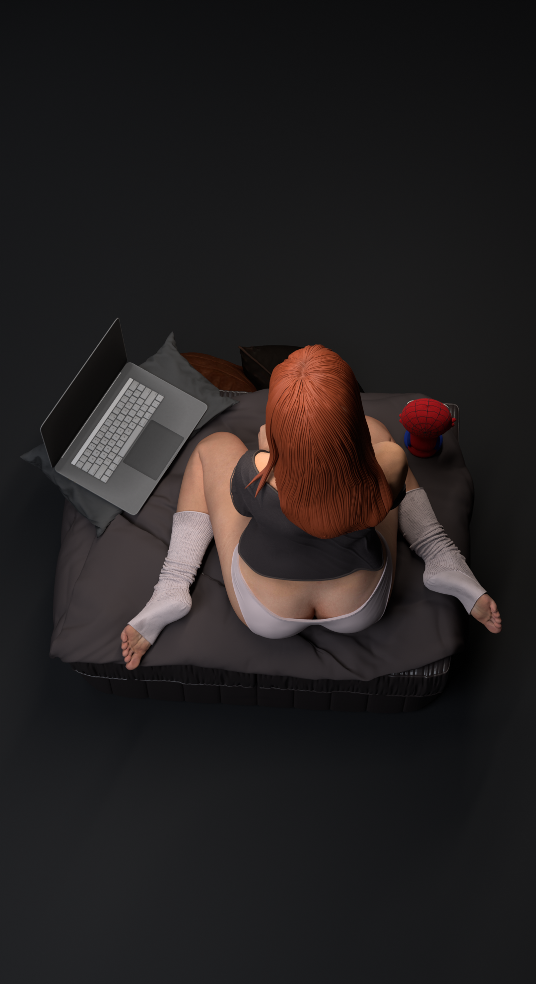 Mary Jane Statue 3D-Printed Kit