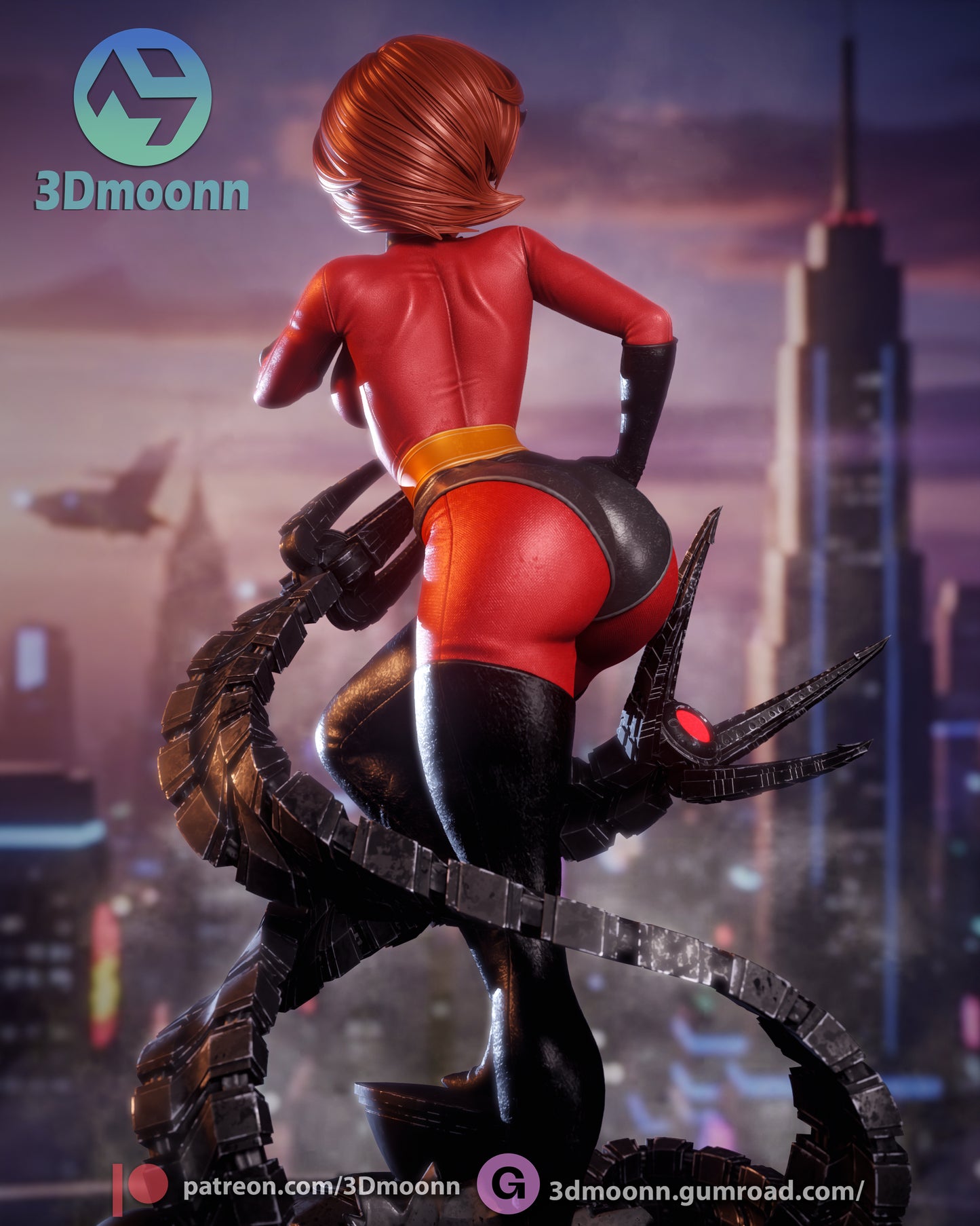 Elastigirl Statue
