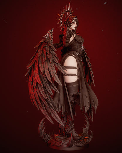 Corrupted Nun Statue 3D-Printed Kit