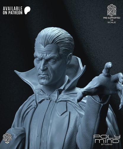 Dracula Statue 3D-Printed Kit