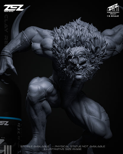 Sabretooth Statue 3D-Printed Kit