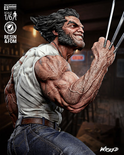 Logan Statue 3D-Printed Kit