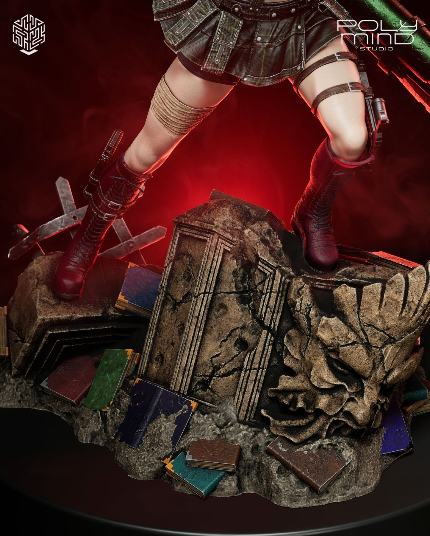 Lady (DMC3) Statue 3D-Printed Kit