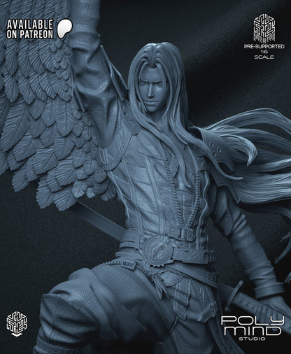 Sephiroth Statue 3D-Printed Kit