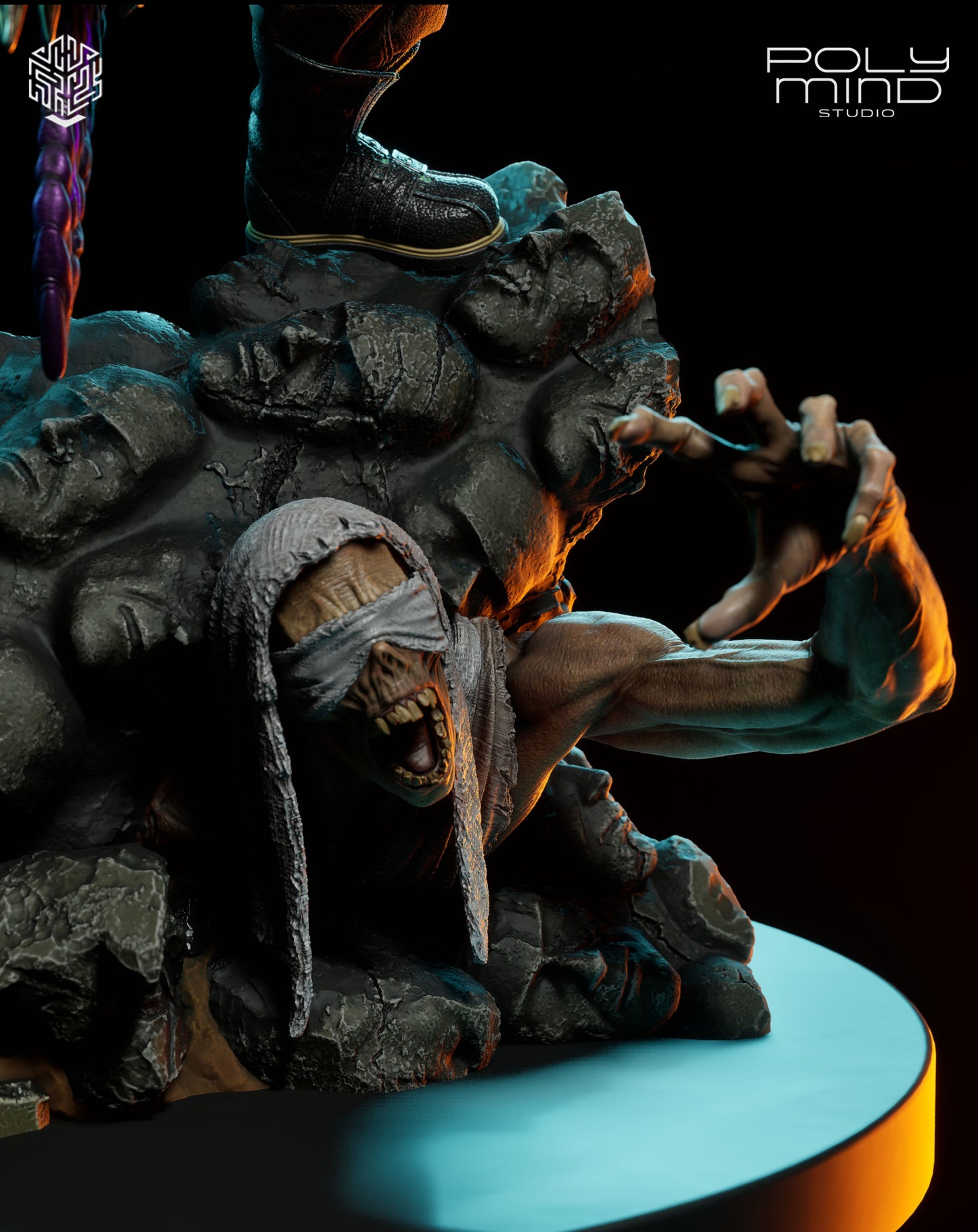Dante Statue 3D-Printed Kit