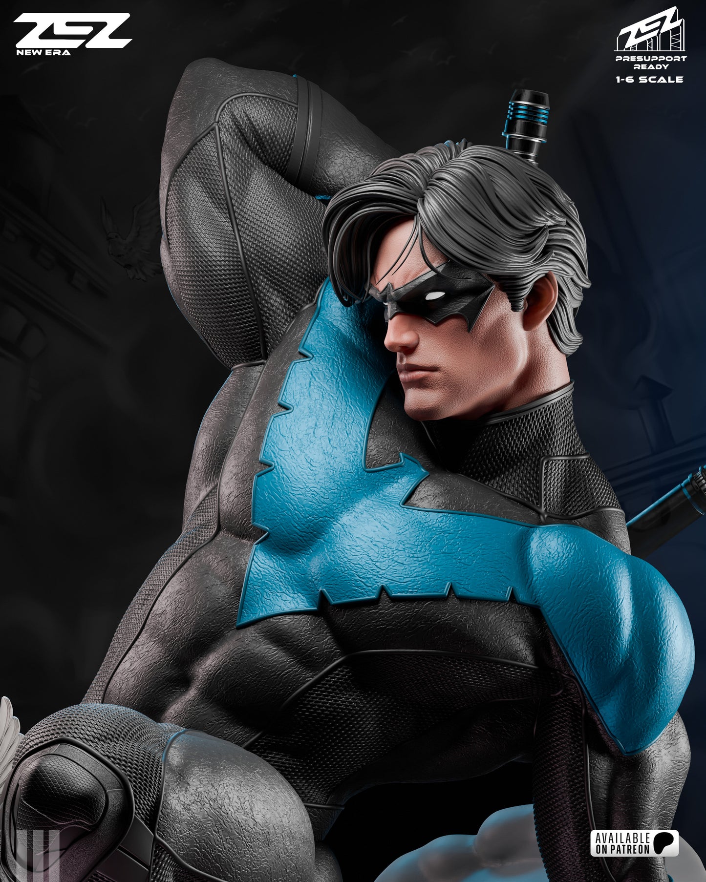 Nightwing Statue