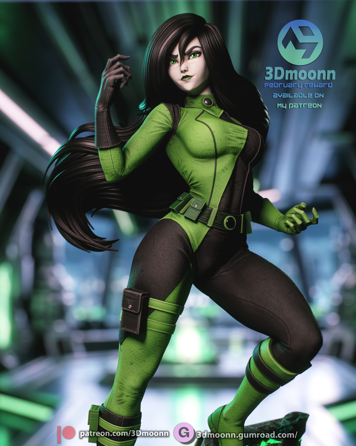 Shego Statue