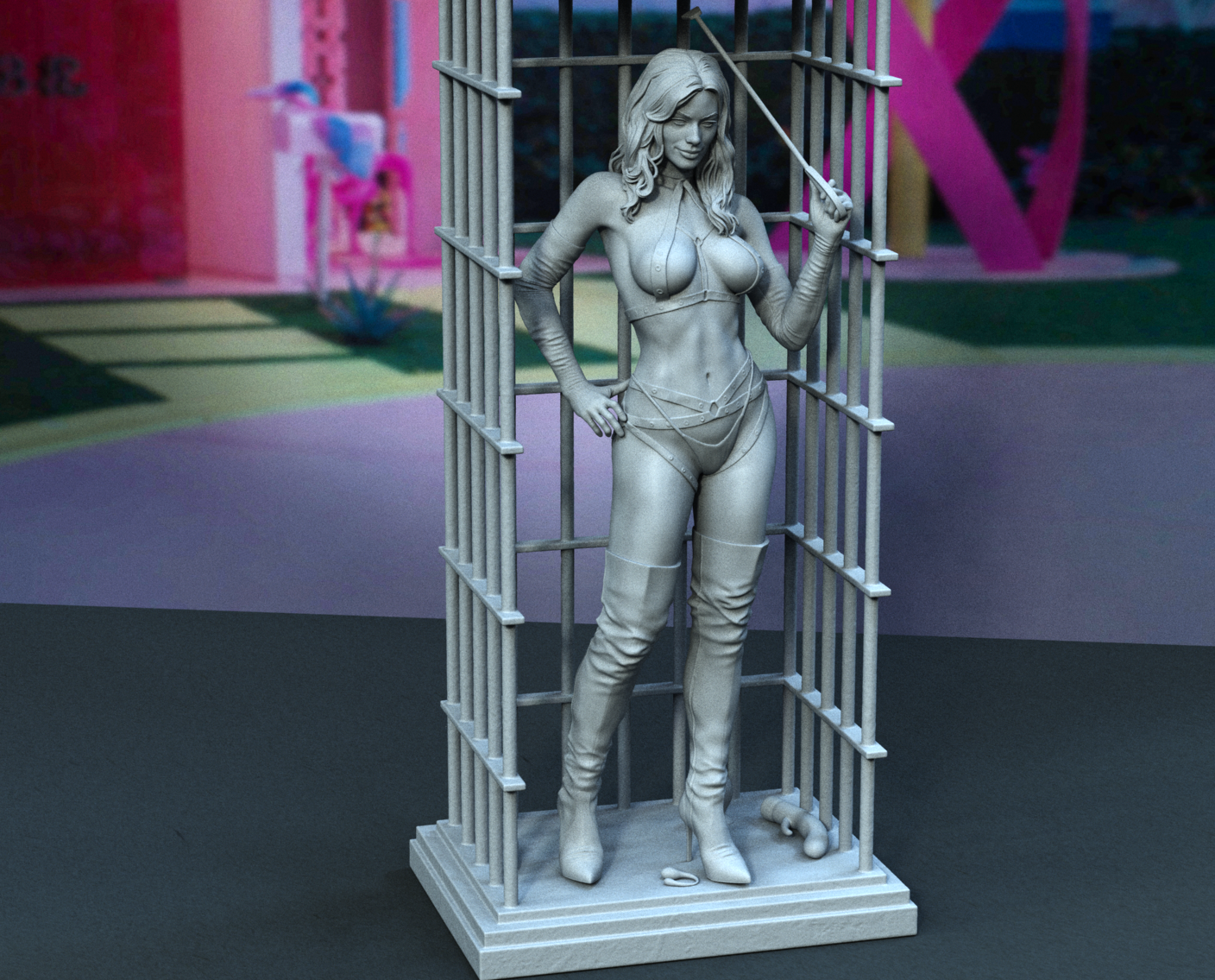 Margot Statue 3D-Printed Kit