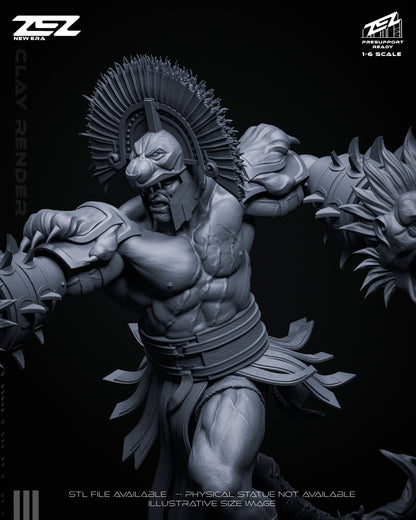 Hercules Statue 3D-Printed Kit