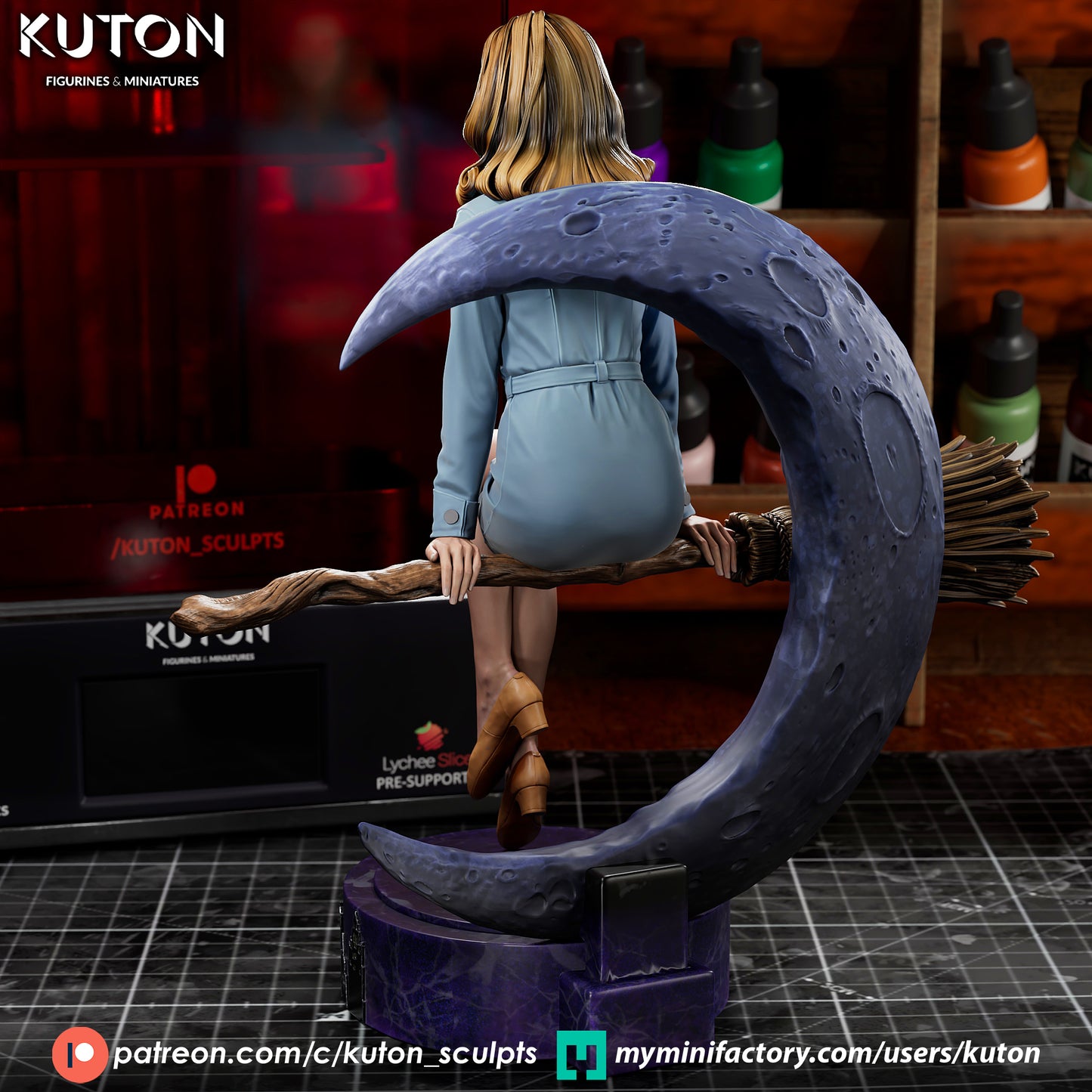 Bewitched Statue 3D-Printed Kit